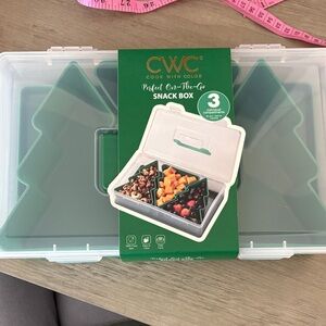 CWC Green Snack Box - Perfect On-The-Go Food Storage
